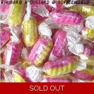 Stockleys Rhubarb & Custard Twist Traditional Retro Sweets